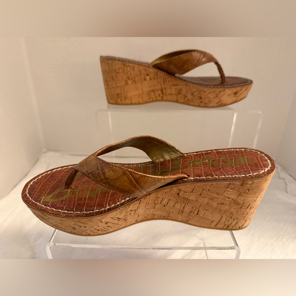 Sam Edelman Wedge Sandals - Size, 8. - Picture 1 of 9